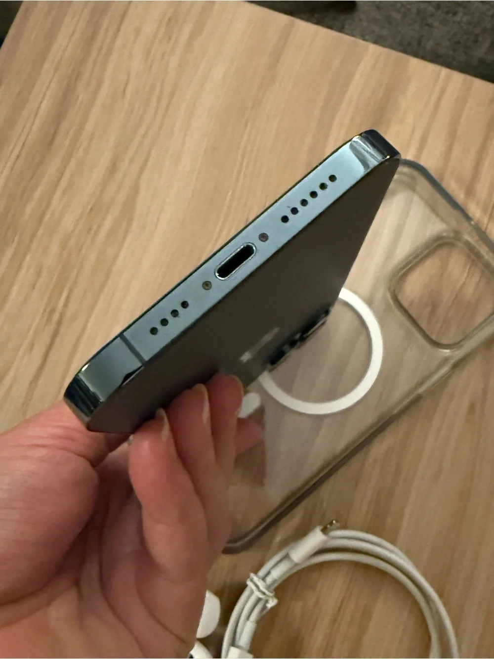 iPhone 12 Pro Max 128GB (Unlocked) - Pacific Blue